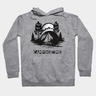 Campfire camping with my friends great time Hoodie